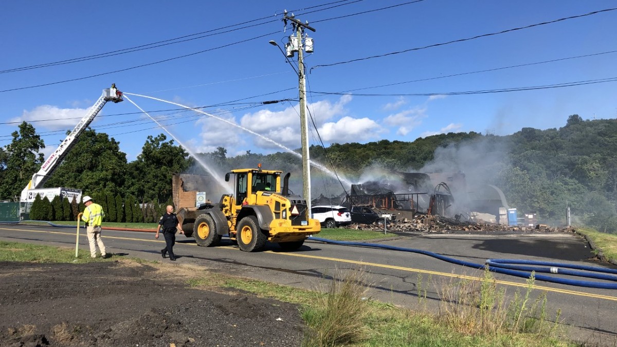 Fire Destroys Commercial Building in Watertown NBC Connecticut