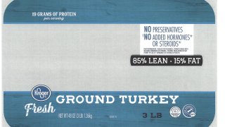Ground turkey packaging