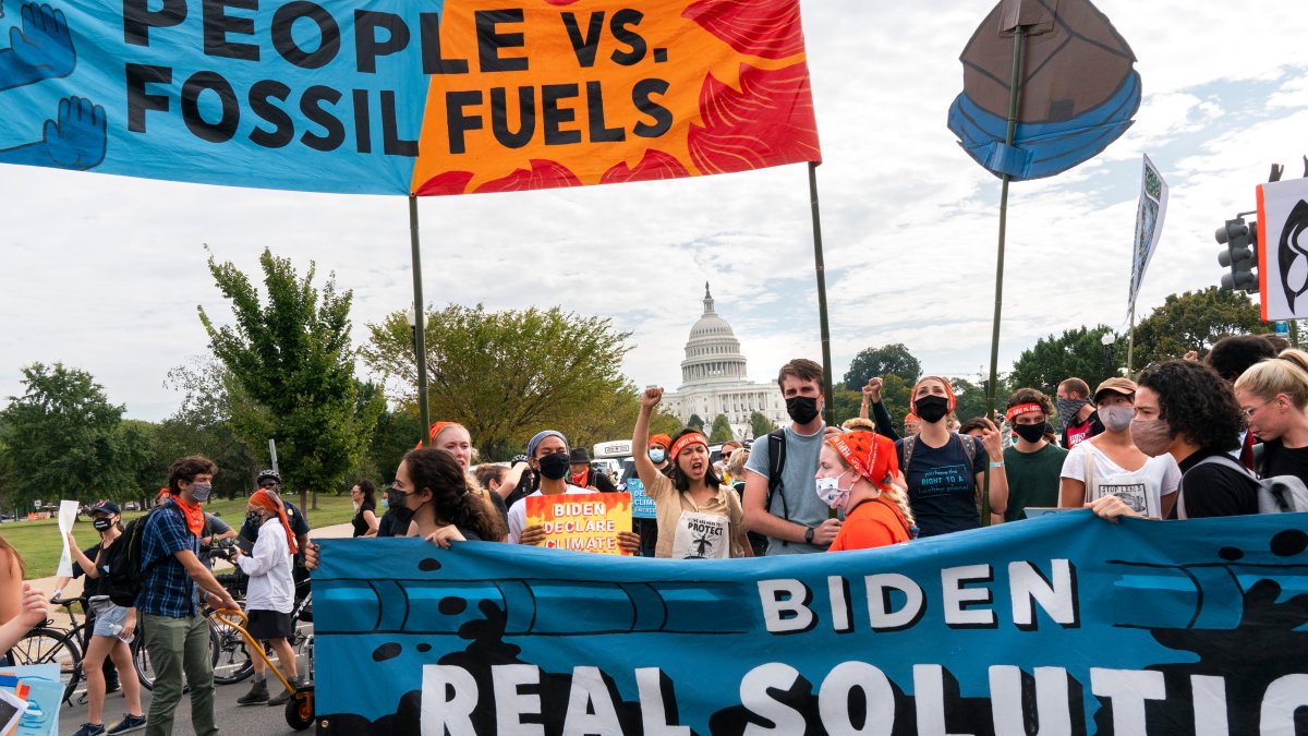 Climate Activists Resume Weeklong Protest at Capitol - Vimarsana News