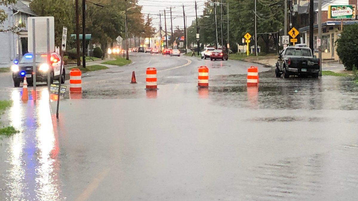 Route 53 In Danbury Closed Due To Flooding Nbc Connecticut 3290