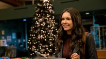 Nina Dobrev as Natalie Bauer in "Love Hard."