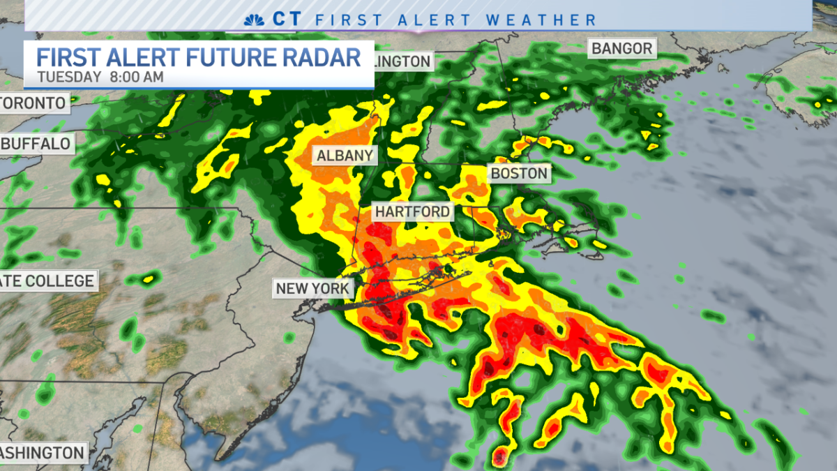 Tracking a Coastal Storm to Start the Week – NBC Connecticut