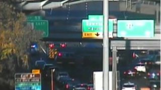 Crash on Interstate 84 in East Hartford