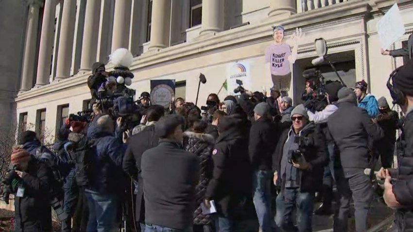 WATCH: Activists Outside the Kenosha County Courthouse React to Rittenhouse Verdict
