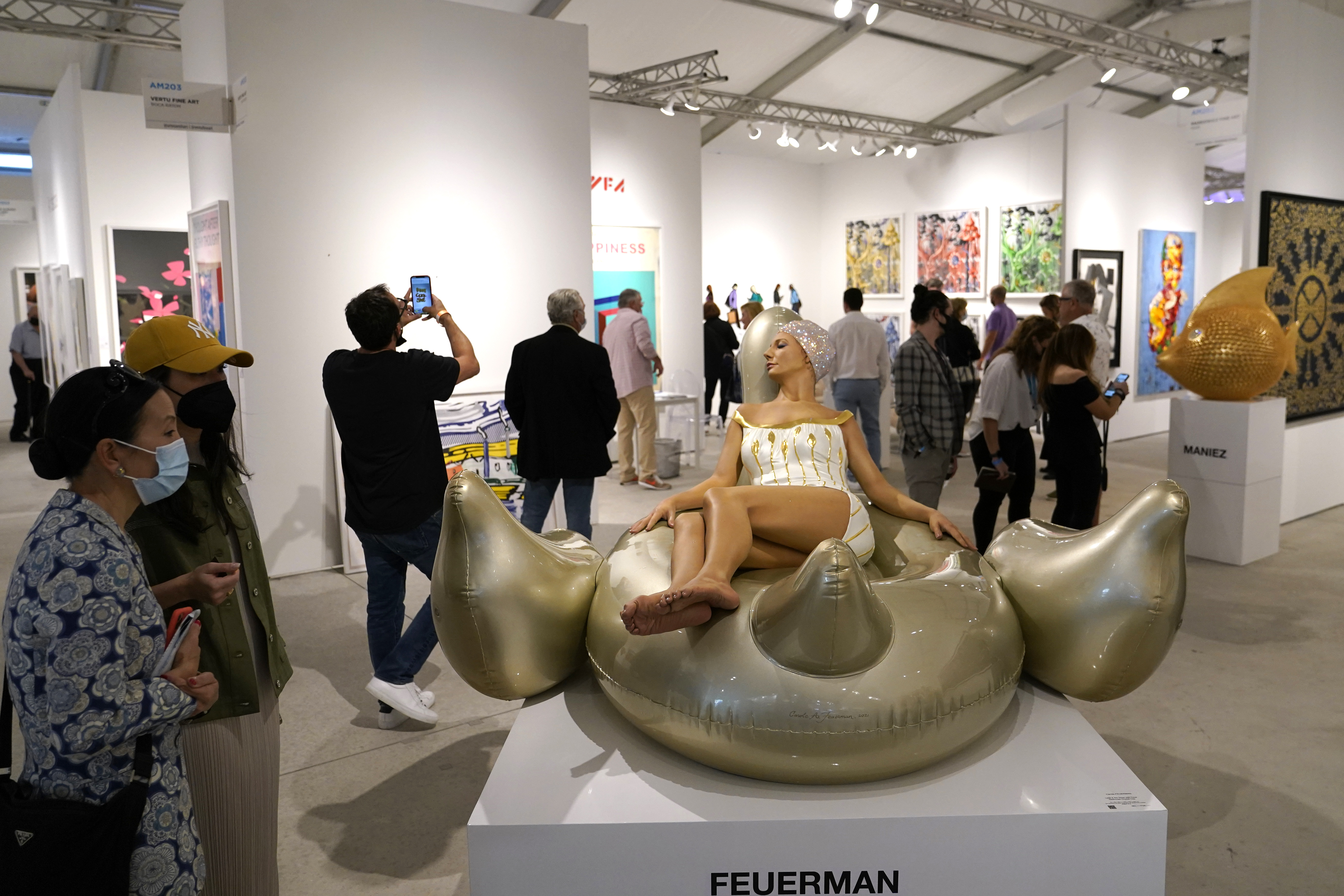 Louis Vuitton Exhibited Selected Works at Art Basel Miami Beach