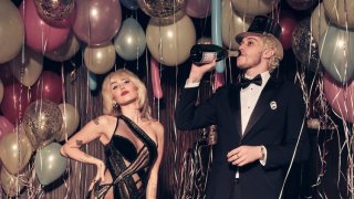 MILEY’S NEW YEAR’S EVE PARTY HOSTED BY MILEY CYRUS AND PETE DAVIDSON.