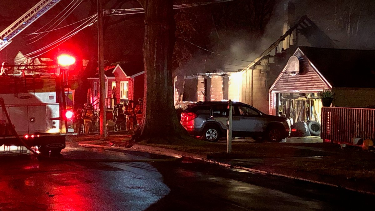 Roof Caves in After Fire in West Haven – NBC Connecticut