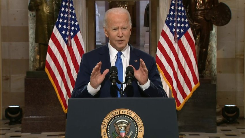 WATCH: President Biden's Full Speech on Jan 6 Anniversary