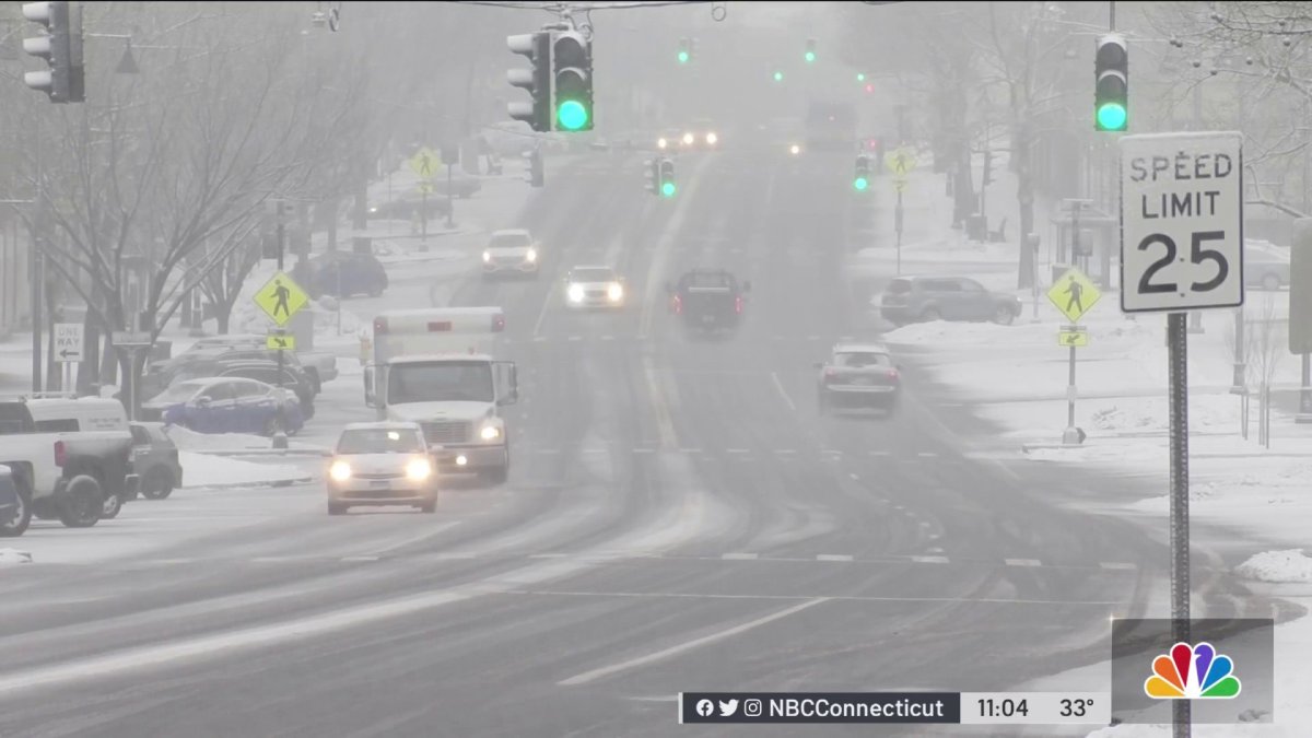 Wintry Mix Comes Down Across the State – NBC Connecticut
