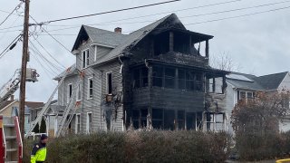 Fire on Allen Street in Bristol