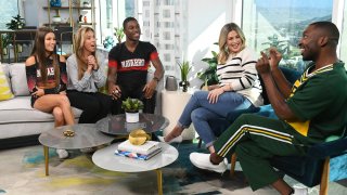 Morgan Simianer, Monica Aldama, and La'Darius Marshall of Netflix's "Cheer" stop by the Daily Pop set to chat with co-hosts Carissa Culiner and Justin Sylvester.