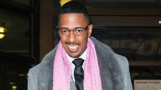 Nick Cannon is seen leaving Fox 29's 'Good Day' at FOX 29 Studios