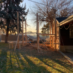 At Bennion's home, the renovation grew to include a back porch.
