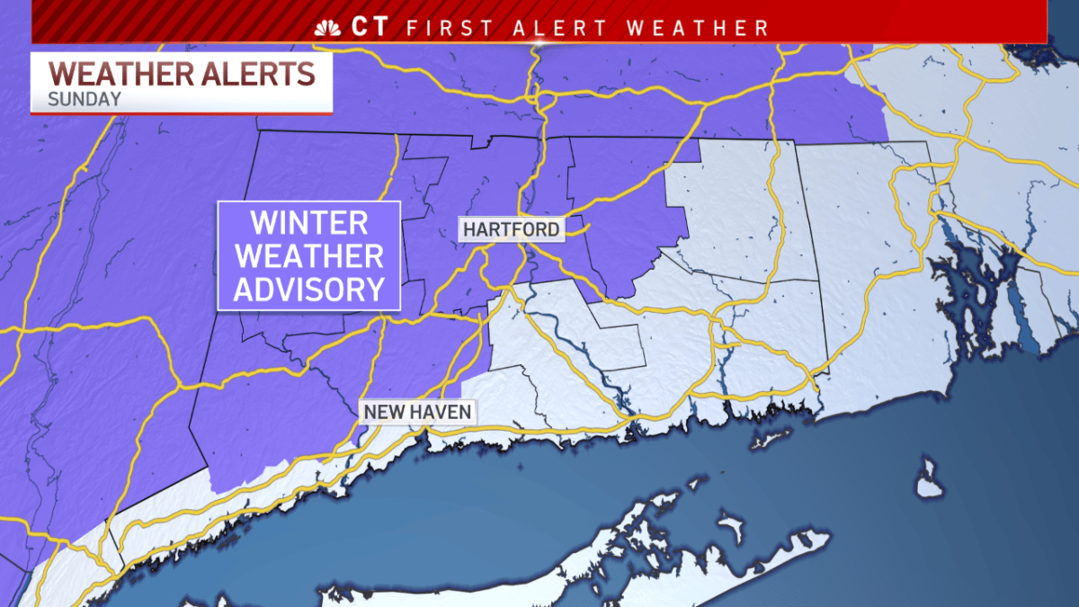 Icy Conditions Expected Sunday Morning – NBC Connecticut