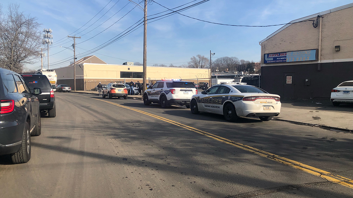 Police on Wheeler Street New Haven