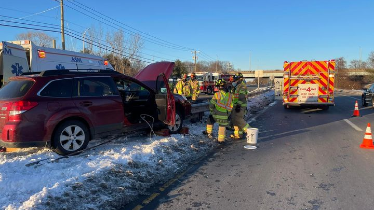 1 Injured After Route 5 Car Crash in South Windsor NBC Connecticut