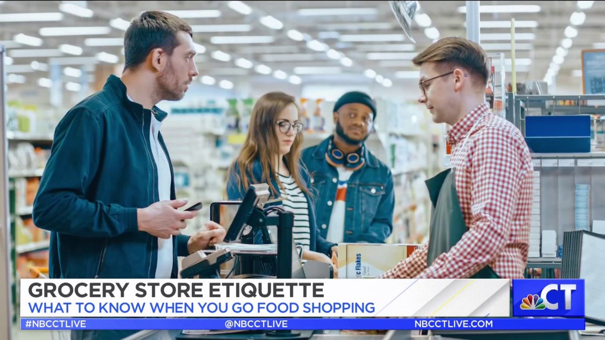 CT LIVE! Grocery Shopping Etiquette NBC Connecticut