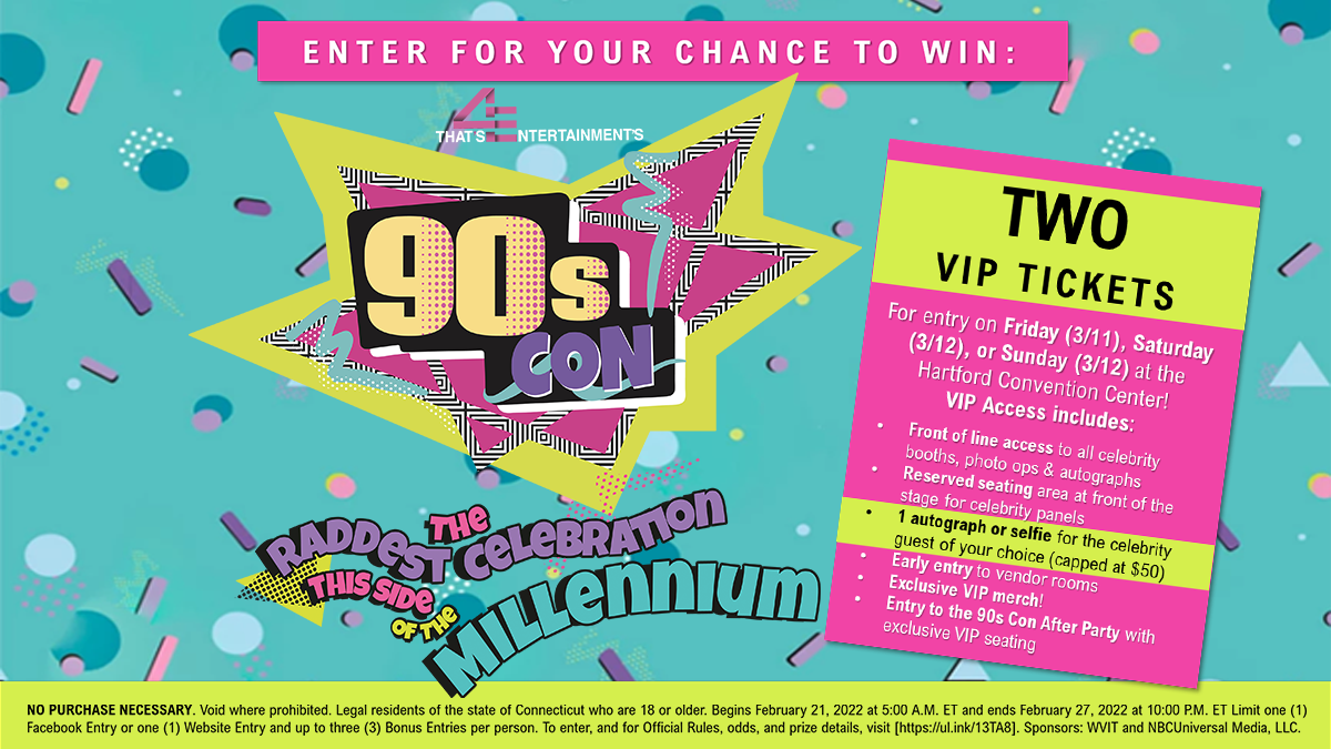 90s Con Ticket Sweepstakes - Vimarsana News