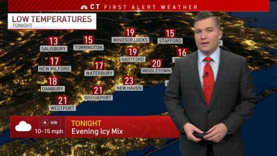 Overnight Forecast for February 5, 2022 – NBC Connecticut