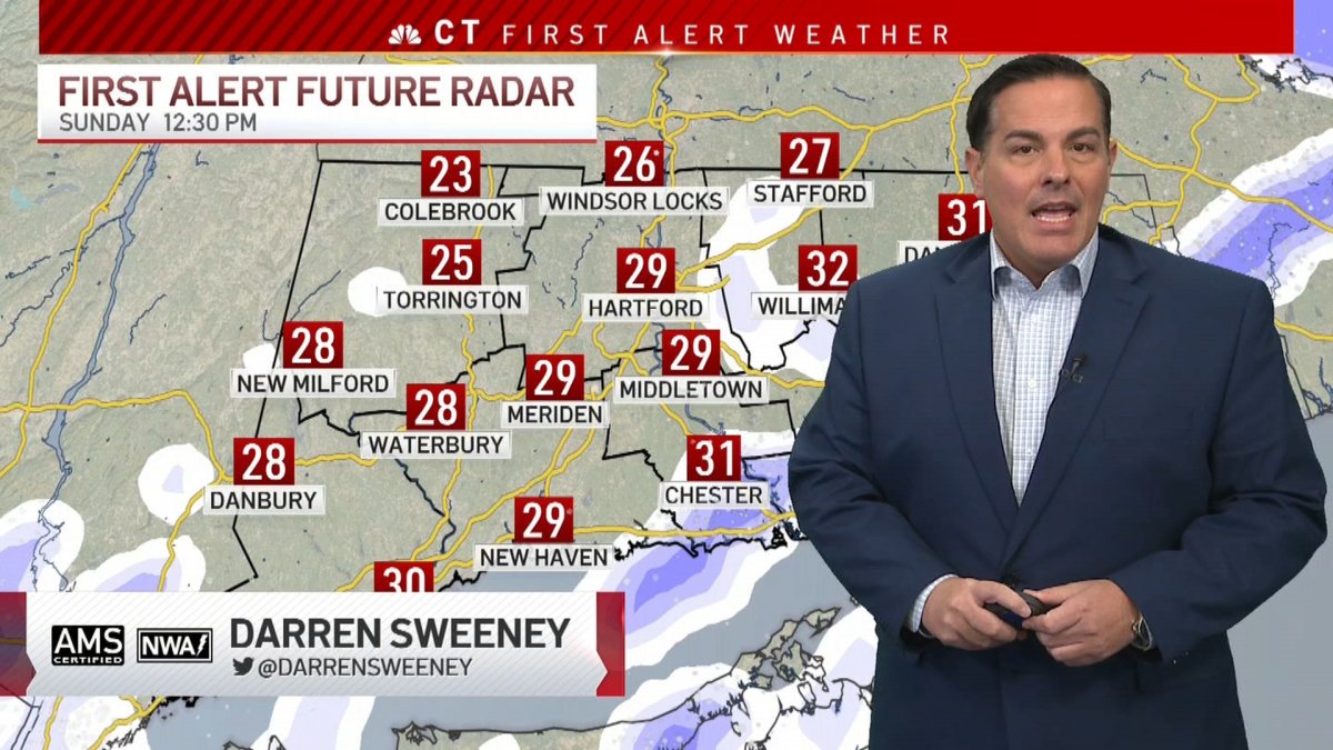 Forecast for Sunday, February 13 NBC Connecticut