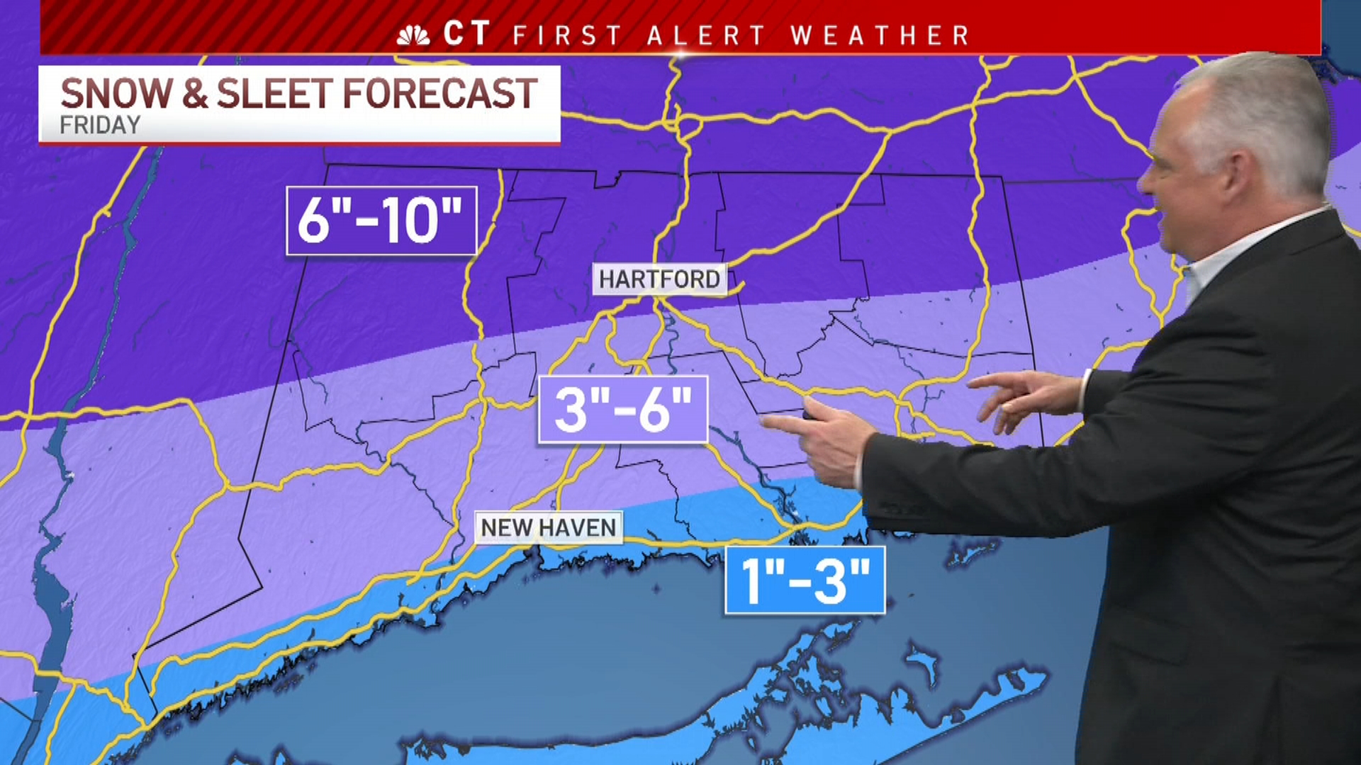 Morning Forecast For Feb. 24 – NBC Connecticut