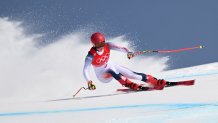 Mikaela Shiffrin competes