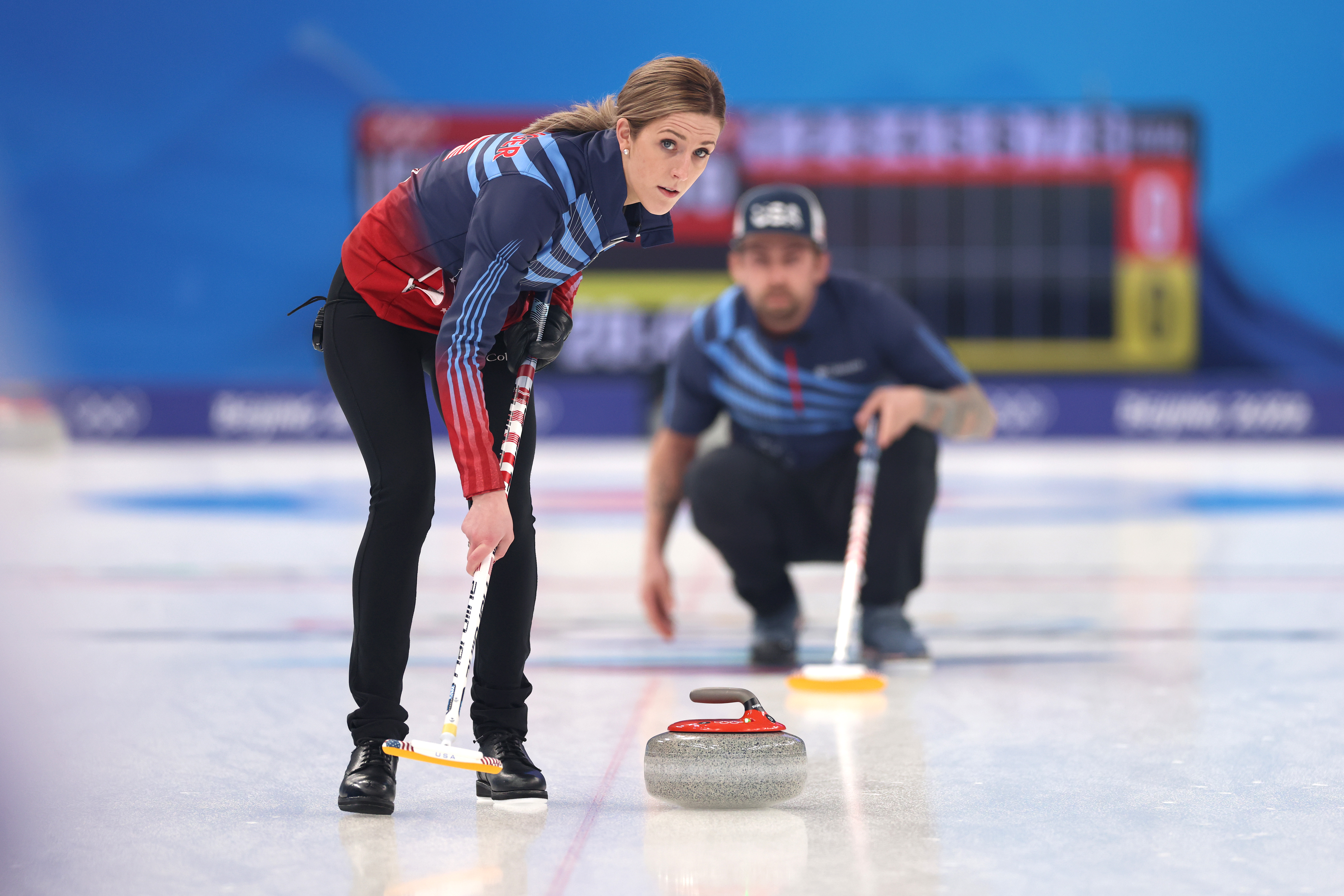 Team USA Mixed Doubles Curlers Lose to Canada, Breaking Winning Streak
