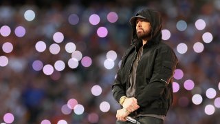 Here's How Eminem's Daughter Hailie Supported the Rapper During His 2022 Super  Bowl Halftime Show – NBC Connecticut
