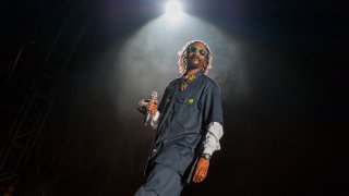 Snoop Dogg performs at Coachella in 2012.