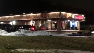 Police presence at Wendys in Newington
