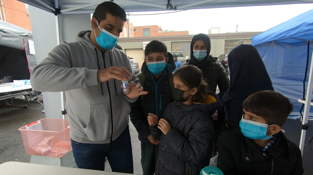 New Program Provides COVID-19 Testing for People Fleeing Afghanistan and Other Refugees - Vimarsana News