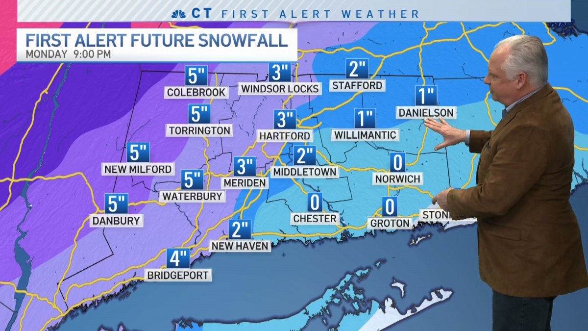 Morning Forecast for March 11 NBC Connecticut