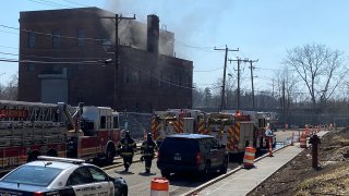 Fire on Bartholomew Avenue in Hartford