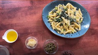 Garlicky Anchovy Pasta