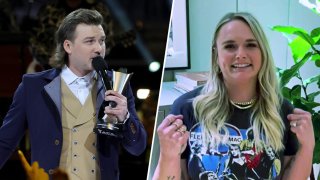 Morgan Wallen (left), Miranda Lambert