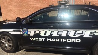 We4st Hartford police vehicle