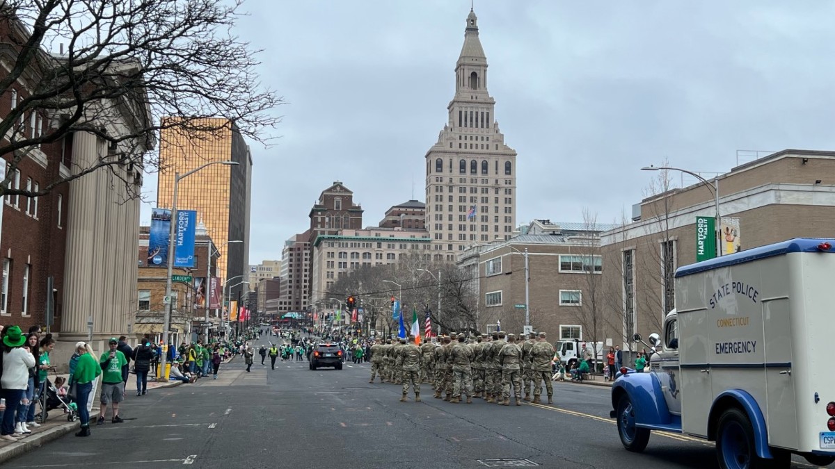 st patricks day parade new haven ct