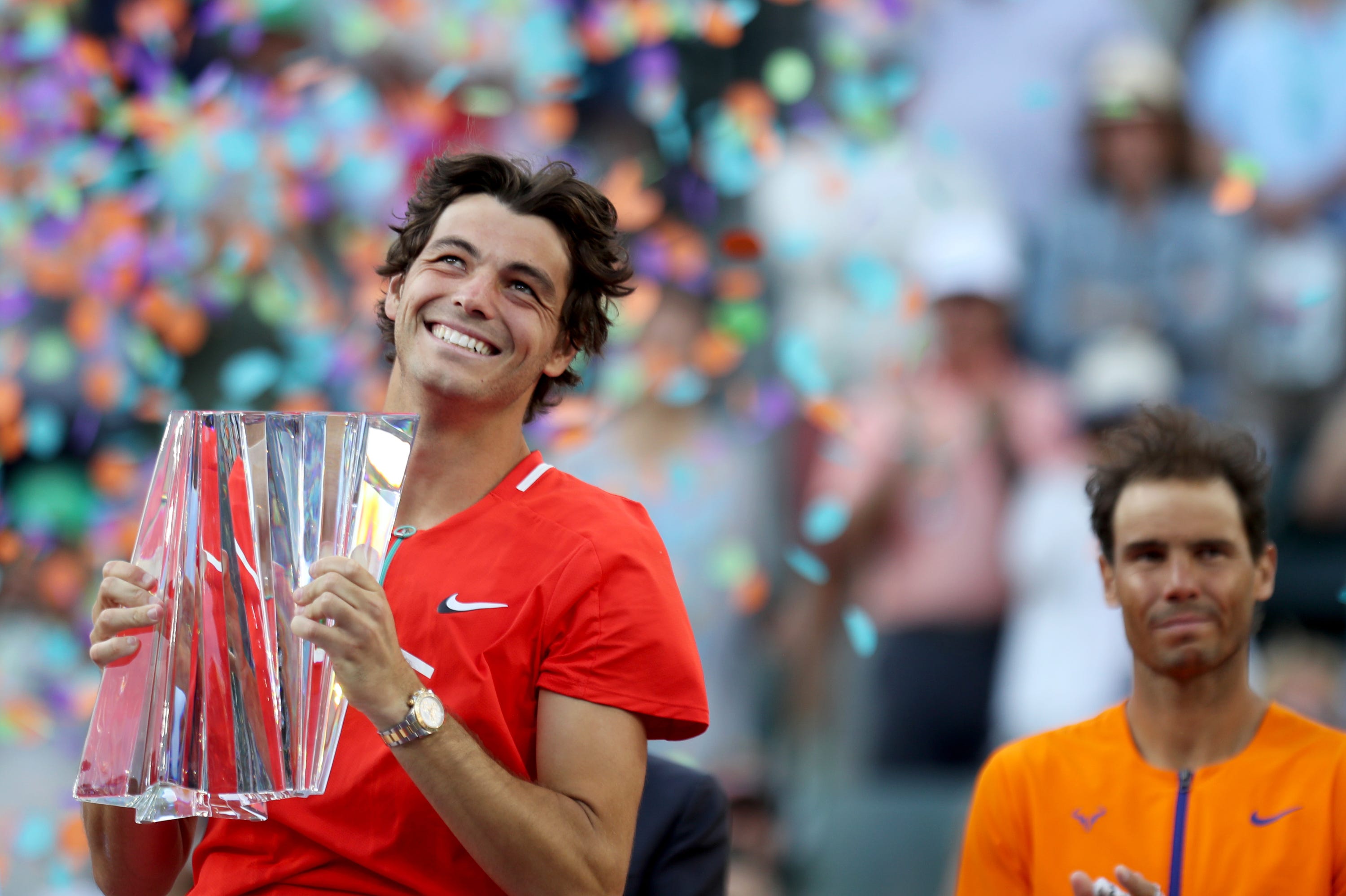 Taylor Fritz Stops Rafael Nadals Winning Streak, Earns Indian Wells Title 