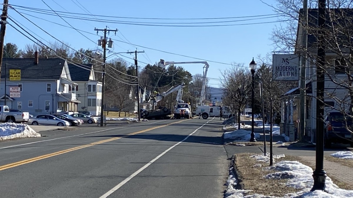 Crash Closes Route 190 in Somers NBC Connecticut
