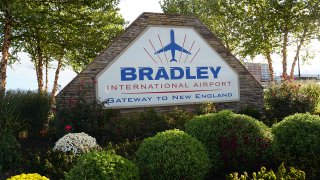 Bradley Airport Sign