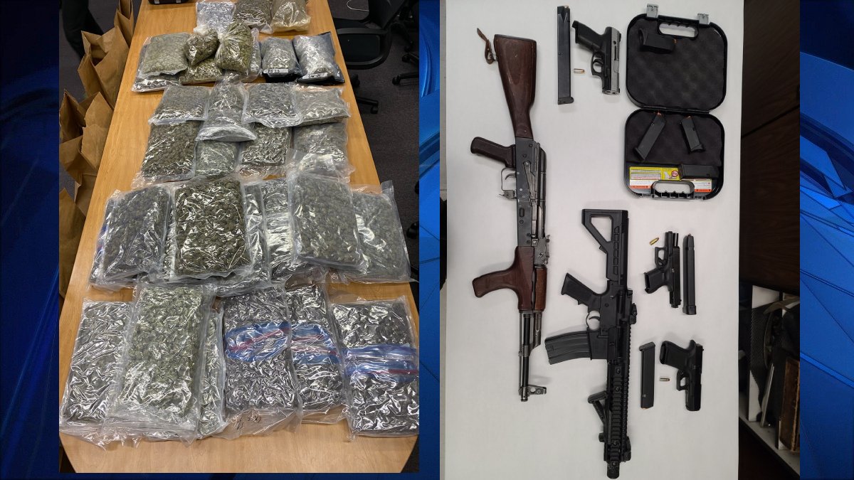 New Haven Man Arrested on Warrant After Police Find Guns, Large ...