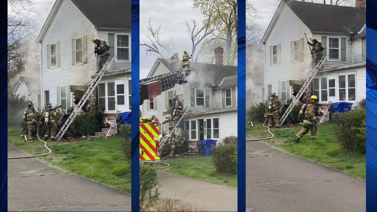 Brush Fire Extends to Nearby House in Broad Brook - Vimarsana News