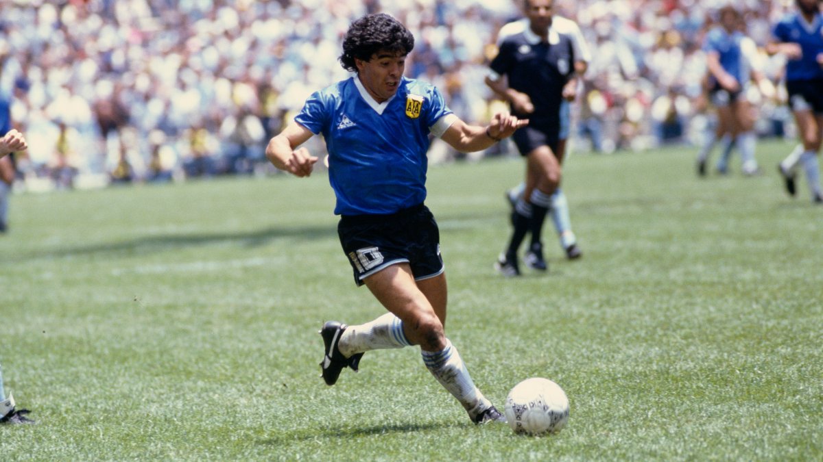 Diego Maradona's 'Hand of God' Shirt Sets Auction Record of $9.3M – NBC Connecticut - Vimarsana News