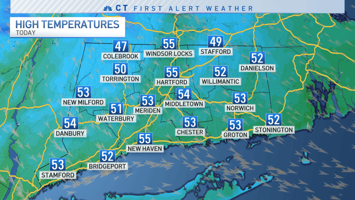 Sunshine Today, Clouds and Showers for Sunday – NBC Connecticut