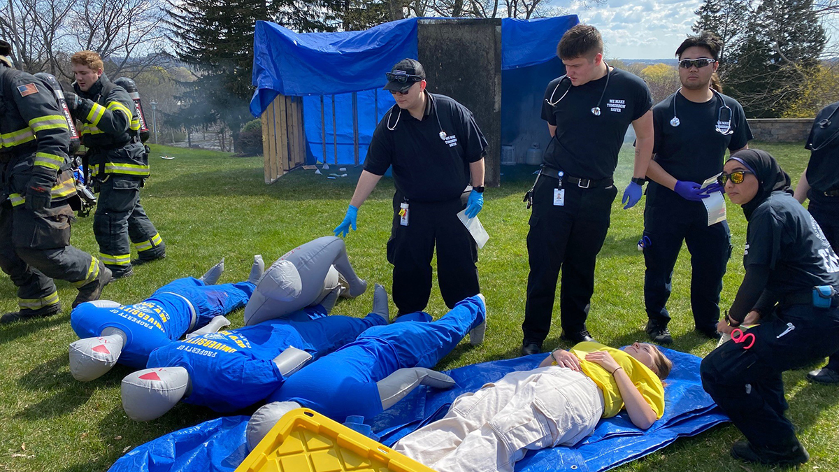 University of New Haven Holding Mass Casualty Incident Drill NBC