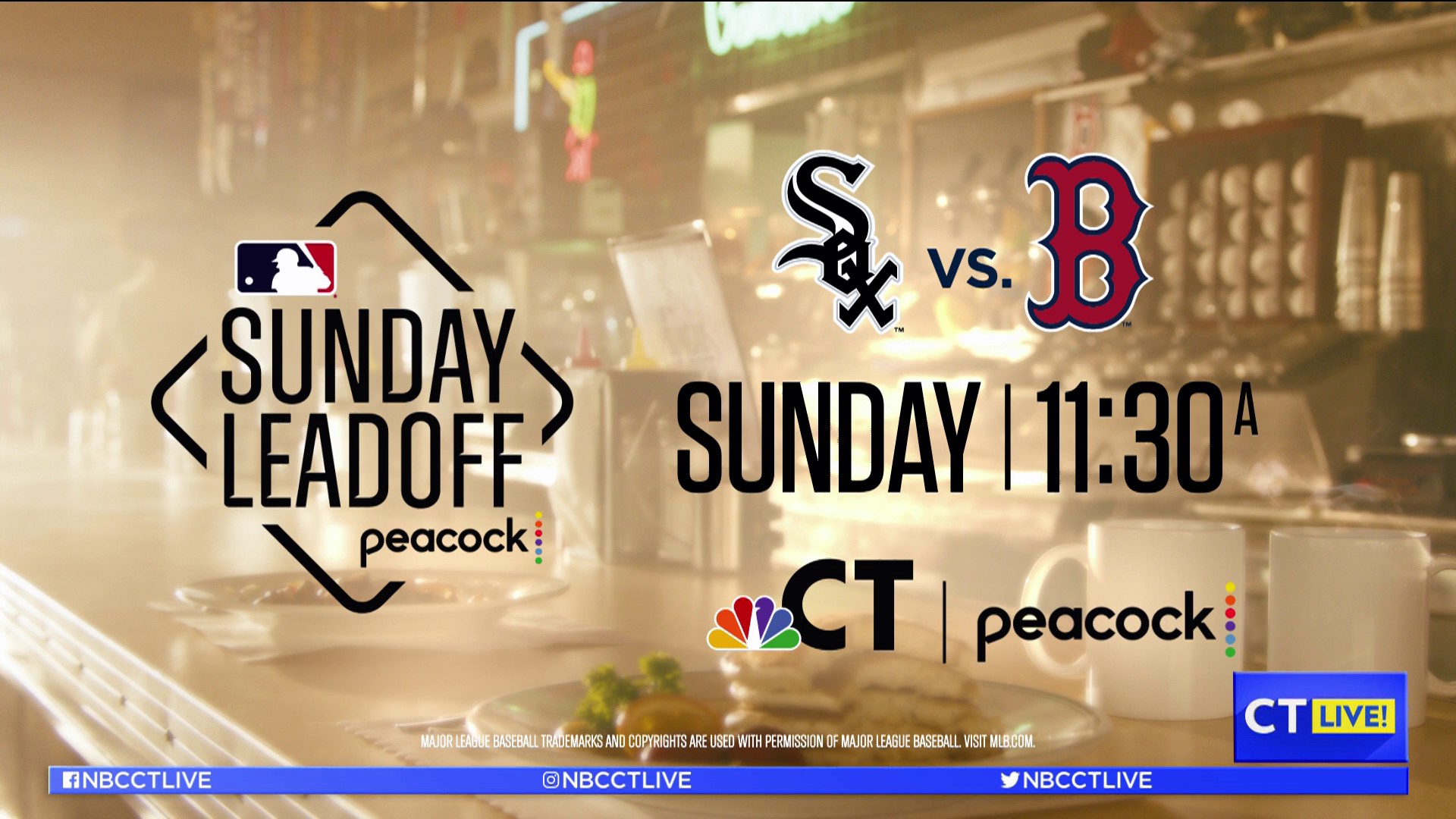 CT LIVE! MLB Games Are Now on Peacock!
