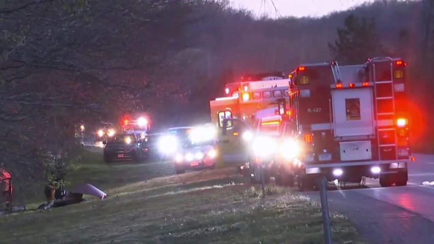 LifeStar Responding to Crash on Route 11 South in Colchester