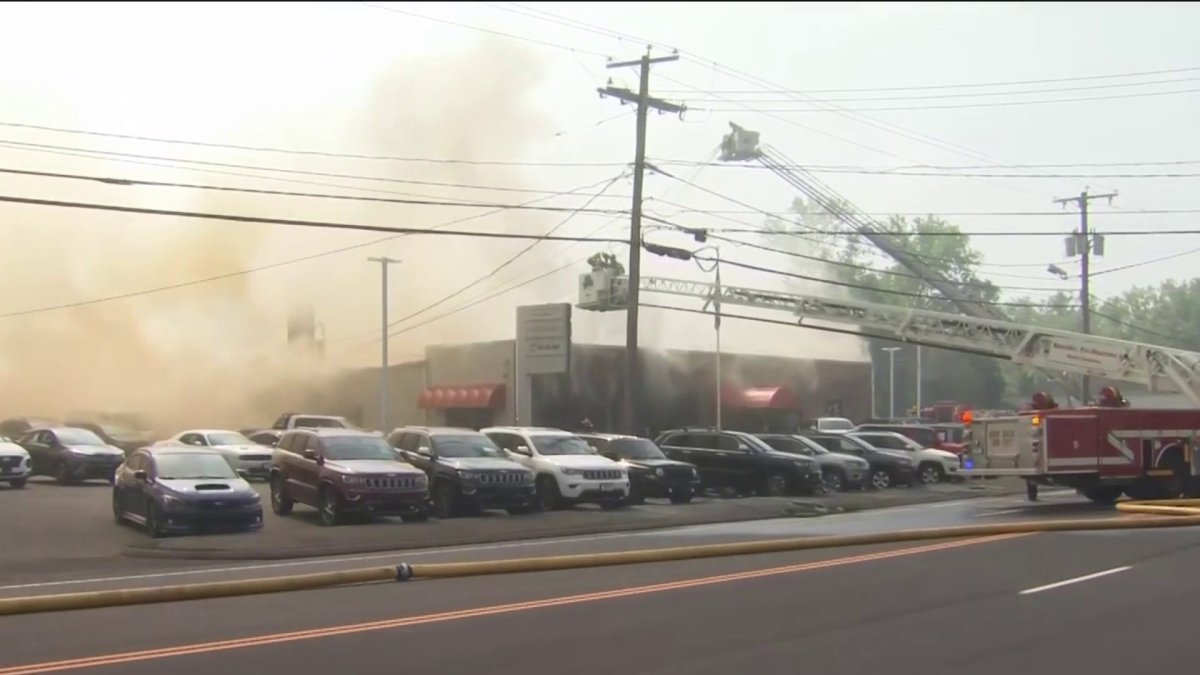 Fire Destroys Popular Auto Dealership in Enfield NBC Connecticut