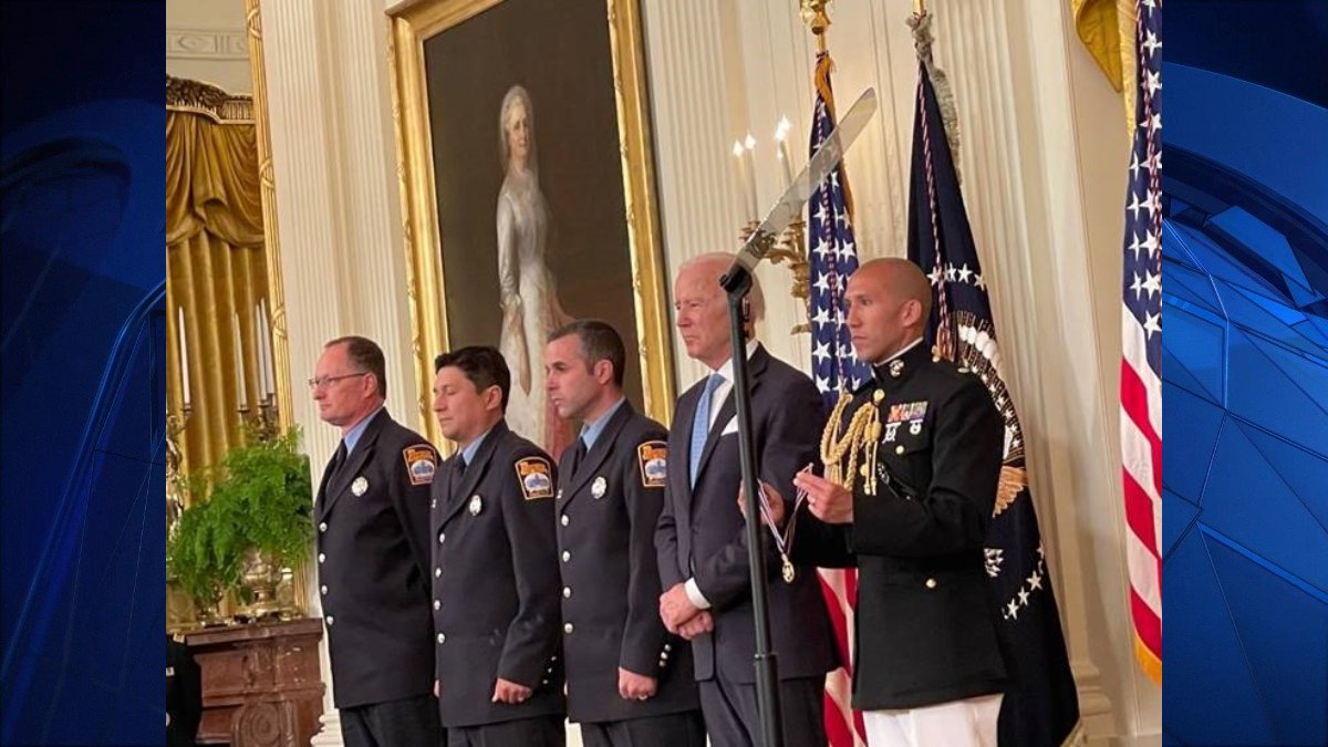 Three Stamford Firefighters Awarded Medals of Valor at the White House - Vimarsana News