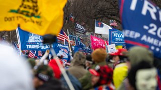 Trump Supporters Hold "Stop The Steal" Rally In DC Amid Ratification Of Presidential Election